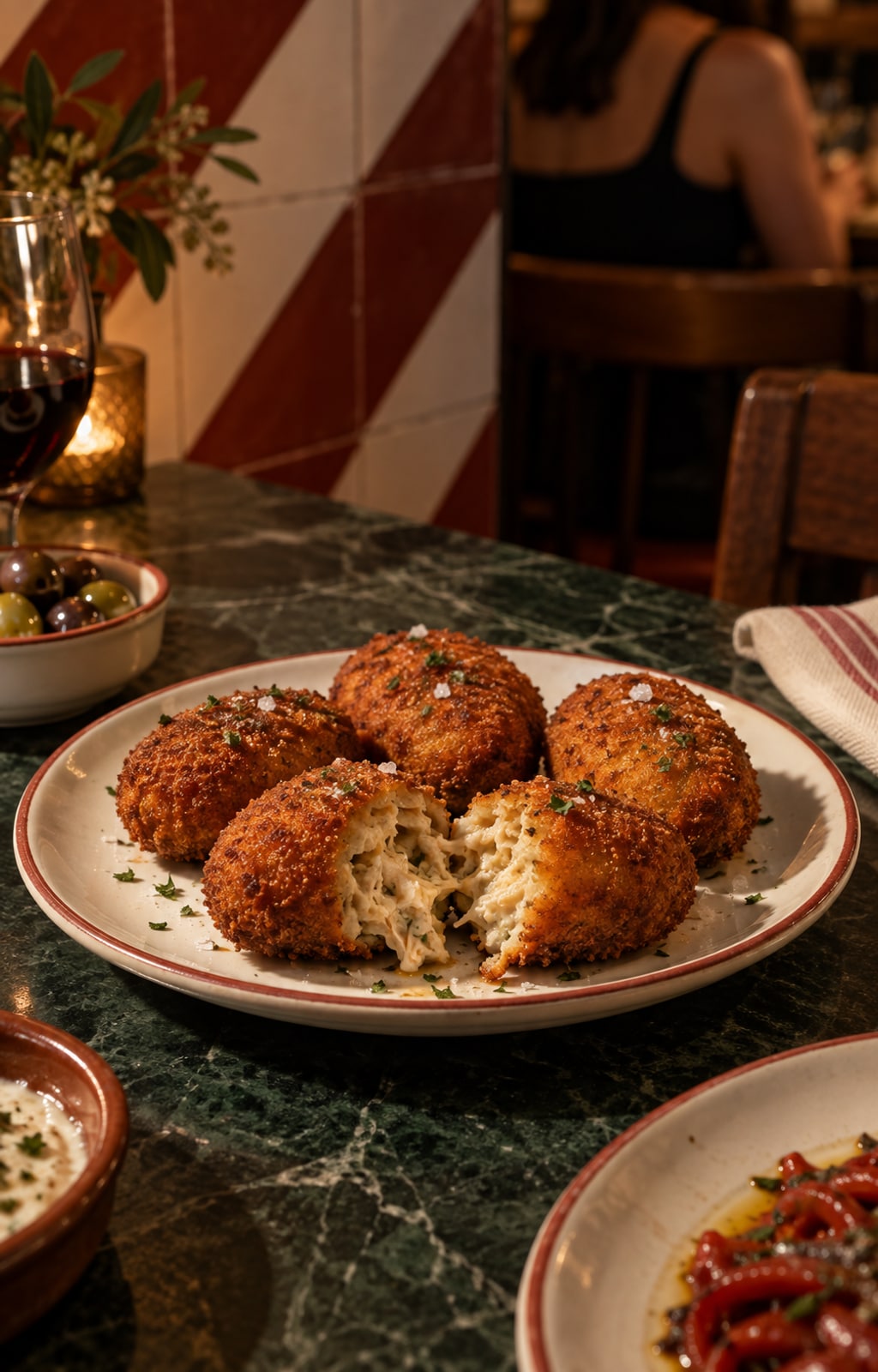 Chicken croquetas